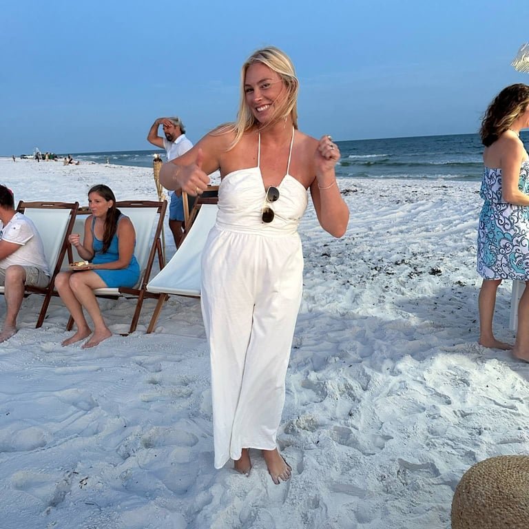 Beachy Bonfires setup on 30A